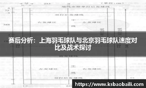 赛后分析：上海羽毛球队与北京羽毛球队速度对比及战术探讨