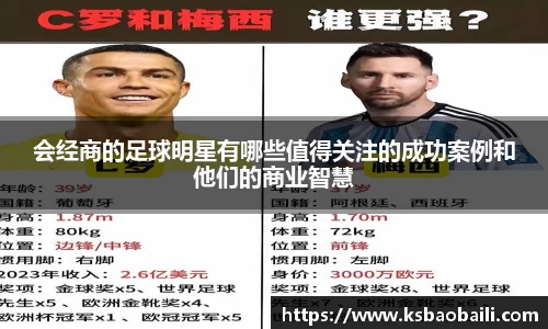 会经商的足球明星有哪些值得关注的成功案例和他们的商业智慧